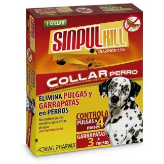 Collar antipulgas para perros